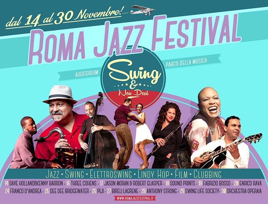30 novembre 2014-Orchestra Operaia ” Swing and New Deal”- il Roma Auditorium Parco della Musica-sala Sinopoli-Roma Jazz Festival 2014